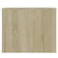 vidaXL Couchtisch Sonoma-Eiche 90x50x41,5 cm Holzwerkstoff vidaXL Couchtisch Sonoma-Eiche 90x50x41,5 cm Holzwerkstoff