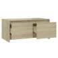 vidaXL Couchtisch Sonoma-Eiche 90x50x41,5 cm Holzwerkstoff vidaXL Couchtisch Sonoma-Eiche 90x50x41,5 cm Holzwerkstoff