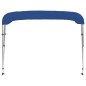 vidaXL 3-Bow Bimini Top Blau 183x160x137 cm vidaXL 3-Bow Bimini Top Blau 183x160x137 cm