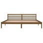 vidaXL Massivholzbett Kiefer 200x200 cm Honigbraun vidaXL Massivholzbett Kiefer 200x200 cm Honigbraun