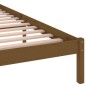 vidaXL Massivholzbett Kiefer 200x200 cm Honigbraun vidaXL Massivholzbett Kiefer 200x200 cm Honigbraun