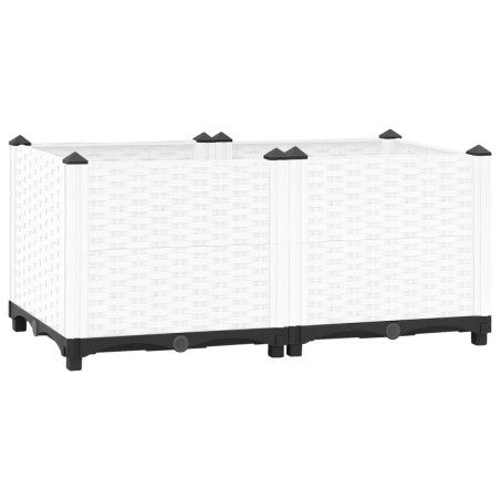 vidaXL Hochbeet 80x40x38 cm Polypropylen
