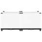 vidaXL Hochbeet 80x40x38 cm Polypropylen vidaXL Hochbeet 80x40x38 cm Polypropylen