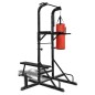 Fitness Kraftturm mit Trainingsbank und Boxsack Fitness Kraftturm mit Trainingsbank und Boxsack