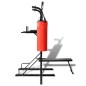 Fitness Kraftturm mit Trainingsbank und Boxsack Fitness Kraftturm mit Trainingsbank und Boxsack
