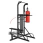 Fitness Kraftturm mit Trainingsbank und Boxsack Fitness Kraftturm mit Trainingsbank und Boxsack