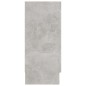 vidaXL Vitrinenschrank Betongrau 120x30,5x70 cm Holzwerkstoff vidaXL Vitrinenschrank Betongrau 120x30,5x70 cm Holzwerkstoff