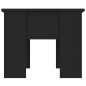 vidaXL Couchtisch Schwarz 79x49x41 cm Holzwerkstoff vidaXL Couchtisch Schwarz 79x49x41 cm Holzwerkstoff