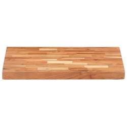 vidaXL Hackblock 50x35x4 cm Akazie Massivholz  