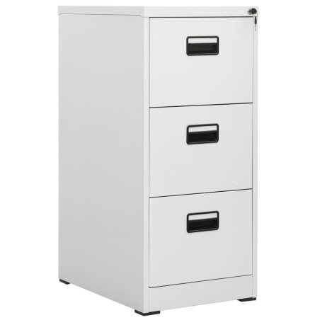vidaXL Aktenschrank Hellgrau 46x62x102,5 cm Stahl