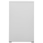 vidaXL Aktenschrank Hellgrau 46x62x102,5 cm Stahl vidaXL Aktenschrank Hellgrau 46x62x102,5 cm Stahl