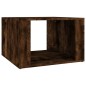 vidaXL Nachttisch Räuchereiche 57x55x36 cm Holzwerkstoff vidaXL Nachttisch Räuchereiche 57x55x36 cm Holzwerkstoff
