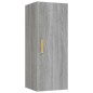 vidaXL Wandschrank Grau Sonoma 34,5x34x90 cm Holzwerkstoff vidaXL Wandschrank Grau Sonoma 34,5x34x90 cm Holzwerkstoff