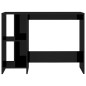 vidaXL Computertisch Hochglanz-Schwarz 102,5x35x75 cm Holzwerkstoff vidaXL Computertisch Hochglanz-Schwarz 102,5x35x75 cm Holzwerkstoff