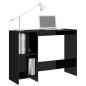 vidaXL Computertisch Hochglanz-Schwarz 102,5x35x75 cm Holzwerkstoff vidaXL Computertisch Hochglanz-Schwarz 102,5x35x75 cm Holzwerkstoff