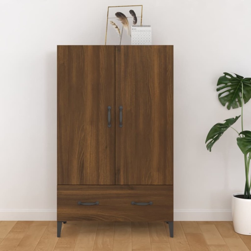 vidaXL Highboard Braun Eichen-Optik 70x31x115 cm Holzwerkstoff vidaXL Highboard Braun Eichen-Optik 70x31x115 cm Holzwerkstoff