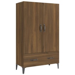 vidaXL Highboard Braun Eichen-Optik 70x31x115 cm Holzwerkstoff