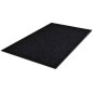 vidaXL Türmatte Schwarz 117x220 cm PVC vidaXL Türmatte Schwarz 117x220 cm PVC