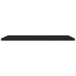 vidaXL Schwebende Wandregale 2 Stk. Schwarz 120x23,5x3,8 cm MDF vidaXL Schwebende Wandregale 2 Stk. Schwarz 120x23,5x3,8 cm MDF