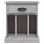 vidaXL Nachttische 2 Stk. Grau Sonoma 43x36x50 cm vidaXL Nachttische 2 Stk. Grau Sonoma 43x36x50 cm