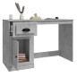 vidaXL Schreibtisch mit Schublade Betongrau 115x50x75 cm Holzwerkstoff vidaXL Schreibtisch mit Schublade Betongrau 115x50x75 cm Holzwerkstoff