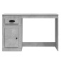 vidaXL Schreibtisch mit Schublade Betongrau 115x50x75 cm Holzwerkstoff vidaXL Schreibtisch mit Schublade Betongrau 115x50x75 cm Holzwerkstoff