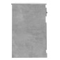 vidaXL Schreibtisch mit Schublade Betongrau 115x50x75 cm Holzwerkstoff vidaXL Schreibtisch mit Schublade Betongrau 115x50x75 cm Holzwerkstoff