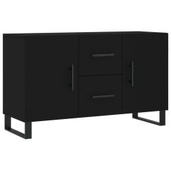 vidaXL Sideboard Schwarz 100x36x60 cm Holzwerkstoff