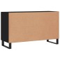 vidaXL Sideboard Schwarz 100x36x60 cm Holzwerkstoff vidaXL Sideboard Schwarz 100x36x60 cm Holzwerkstoff