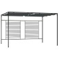 vidaXL Pavillon mit Ausziehbarem Dach 4x3x2,3 m Anthrazit 180 g/m² vidaXL Pavillon mit Ausziehbarem Dach 4x3x2,3 m Anthrazit 180 g/m²