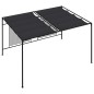 vidaXL Pavillon mit Ausziehbarem Dach 4x3x2,3 m Anthrazit 180 g/m² vidaXL Pavillon mit Ausziehbarem Dach 4x3x2,3 m Anthrazit 180 g/m²