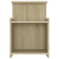 vidaXL Nachttische 2 Stk. Sonoma-Eiche 40x35x60 cm Holzwerkstoff vidaXL Nachttische 2 Stk. Sonoma-Eiche 40x35x60 cm Holzwerkstoff