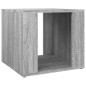 vidaXL Nachttisch Grau Sonoma 41x40x36 cm Holzwerkstoff vidaXL Nachttisch Grau Sonoma 41x40x36 cm Holzwerkstoff