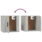 vidaXL TV-Wandschrank Betongrau 40x34,5x40 cm vidaXL TV-Wandschrank Betongrau 40x34,5x40 cm