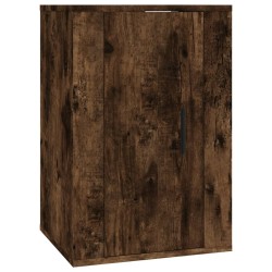vidaXL TV-Wandschrank Räuchereiche 40x34,5x60 cm