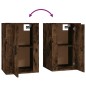 vidaXL TV-Wandschrank Räuchereiche 40x34,5x60 cm vidaXL TV-Wandschrank Räuchereiche 40x34,5x60 cm