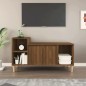 vidaXL TV-Schrank Braun Eichen-Optik 100x35x55 cm Holzwerkstoff vidaXL TV-Schrank Braun Eichen-Optik 100x35x55 cm Holzwerkstoff