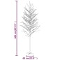 vidaXL LED-Birke Warmweiß 672 LEDs 400 cm vidaXL LED-Birke Warmweiß 672 LEDs 400 cm
