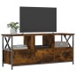 vidaXL TV-Schrank Räuchereiche 102x33x45 cm Holzwerkstoff & Eisen vidaXL TV-Schrank Räuchereiche 102x33x45 cm Holzwerkstoff & Eisen