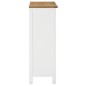 vidaXL Weinschrank 72x32x90 cm Eiche Massivholz vidaXL Weinschrank 72x32x90 cm Eiche Massivholz