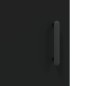 Highboard Schwarz 69,5x34x180 cm Holzwerkstoff Highboard Schwarz 69,5x34x180 cm Holzwerkstoff