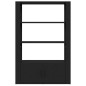vidaXL Sideboard Schwarz 80x30x119,5 cm Holzwerkstoff vidaXL Sideboard Schwarz 80x30x119,5 cm Holzwerkstoff