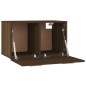 vidaXL Wandschrank Braun Eichen-Optik 60x36,5x35cm Holzwerkstoff vidaXL Wandschrank Braun Eichen-Optik 60x36,5x35cm Holzwerkstoff