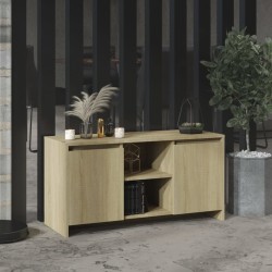 vidaXL TV-Schrank Sonoma-Eiche 102x37,5x52,5 cm Holzwerkstoff