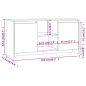 vidaXL TV-Schrank Sonoma-Eiche 102x37,5x52,5 cm Holzwerkstoff vidaXL TV-Schrank Sonoma-Eiche 102x37,5x52,5 cm Holzwerkstoff