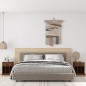 vidaXL Nachttische 2 Stk. Braun Eichen-Optik 43x36x50 cm vidaXL Nachttische 2 Stk. Braun Eichen-Optik 43x36x50 cm