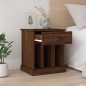 vidaXL Nachttische 2 Stk. Braun Eichen-Optik 43x36x50 cm vidaXL Nachttische 2 Stk. Braun Eichen-Optik 43x36x50 cm