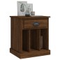 vidaXL Nachttische 2 Stk. Braun Eichen-Optik 43x36x50 cm vidaXL Nachttische 2 Stk. Braun Eichen-Optik 43x36x50 cm