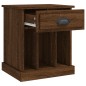 vidaXL Nachttische 2 Stk. Braun Eichen-Optik 43x36x50 cm vidaXL Nachttische 2 Stk. Braun Eichen-Optik 43x36x50 cm