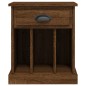 vidaXL Nachttische 2 Stk. Braun Eichen-Optik 43x36x50 cm vidaXL Nachttische 2 Stk. Braun Eichen-Optik 43x36x50 cm